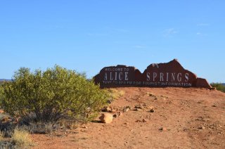 endlich in Alice Springs angekommen endlich in Alice Springs angekommen
