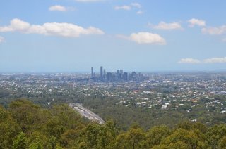 Aussicht von Mount Coot-Tha by day Aussicht von Mount Coot-Tha by day