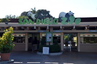 Eingang zum San Diego Zoo Eingang zum San Diego Zoo