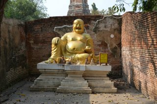 der lachende, dicke Buddha der lachende, dicke Buddha