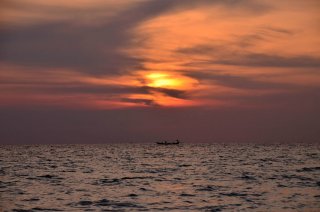 Sunset in Koh Rong Sunset in Koh Rong