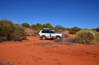 Unser Auto im Bush Unser Auto im Bush