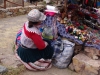Peruanische Verkäuferinnen