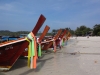 Longtailboote am Pattaya Beach