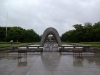 Der Peace Memorial Park bei schlechtem Wetter