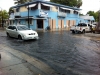 Überschwemmte Strasse