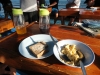 Feines Frühstück auf dem Schiff