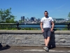 Skyline von Montréal mit Besucher