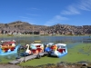 Der Hafen von Puno am Titicacasee