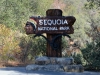 Eingang zum Sequoia National Park