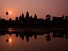 Unglaublich tolle Atomosphäre: Sonnenaufgang Angkor Wat