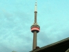 Der CN Tower von der Dachterasse