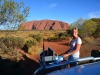 Abendessen beim Uluru