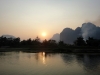 Sunset in Vang Vieng