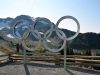 Die olympischen Ringe von 2010